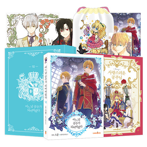 最終在庫※【超豪華限定版】韓国語 まんが 『ある日お姫様になって