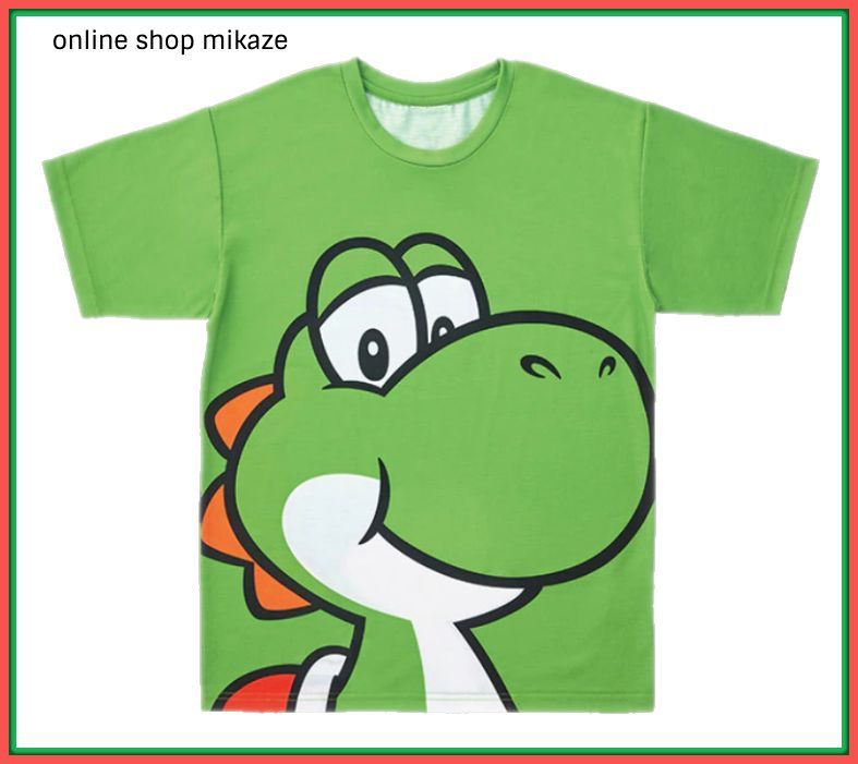 Usj 任天堂 スーパーマリオ Tシャツ ヨッシー フェイス ユニセックス お土産 グッズ 公式 Usj Nintendo Ts Yossy Online Shop 海風 通販 Yahoo ショッピング