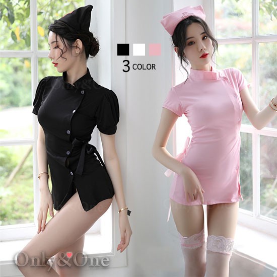 ナース コスプレ セクシーコスプレ 白衣の天使 ブラックナース 3