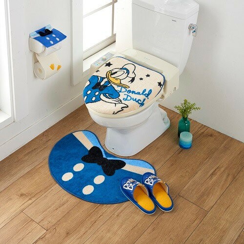 トイレマット 4点セット ドナルドダック ドナルド トイレフタカバー トイレカバー トイレマット スリッパ トイレットペーパーホルダーカバー Disney ディズニー インテリア Angie アンジー 通販 Yahoo ショッピング 일본구매대행 직구 사쿠라재팬