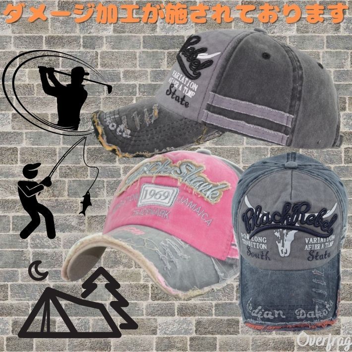 ゴルフ ダメージ加工キャップ ゴルフ帽子 ゴルフキャップ ゴルフハット かっこいい おしゃれ Rdou0148 オーバーフラッグ 通販 Yahoo ショッピング 일본구매대행 직구 온재팬