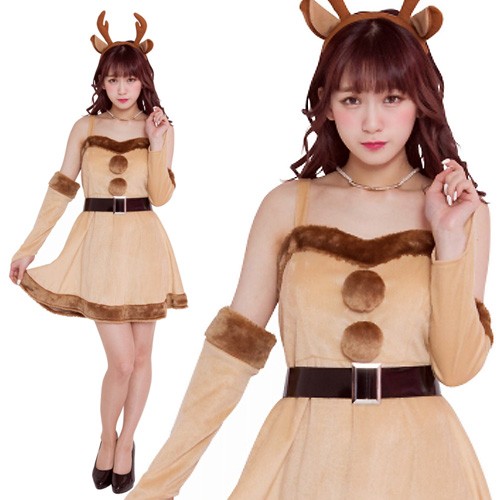 パーティートナカイ レディース トナカイ コスプレ 衣装 クリスマス 大人女性衣装 コスチューム 8091 Xs3121 4129sbdt パーティークラッカーのカネコ 通販 Yahoo ショッピング 일본구매대행 직구 미스터스토어
