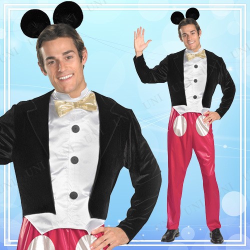 コスプレ 仮装 衣装 ハロウィン コスチューム 動物 ミッキーマウス 大人用 Xl 42 46 Pw s パーティワールド 通販 Yahoo ショッピング 일본구매대행 직구 미스터스토어