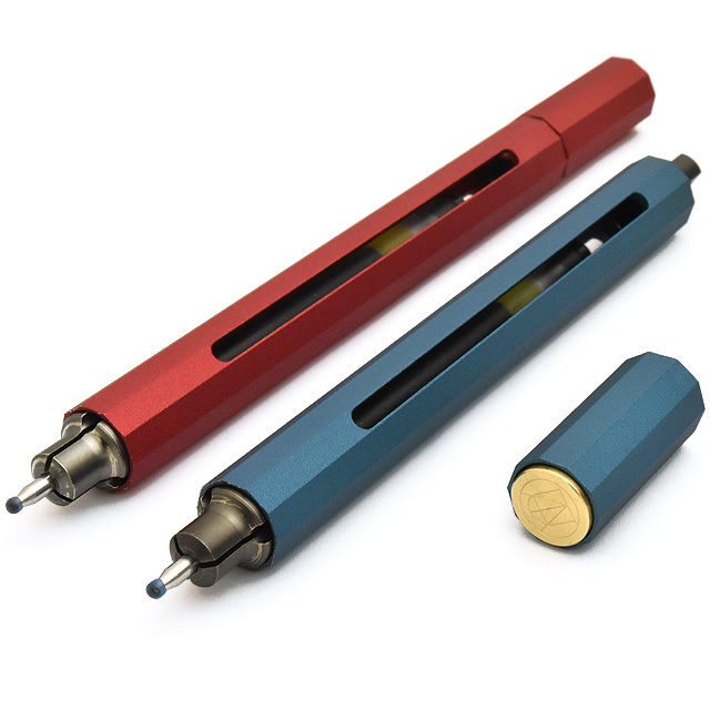 ANTOU 日本限定カラー ボールペンC ミニ マルチアダプタブルペン 唐紅 penworld_44247