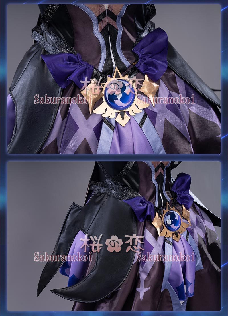 原神 げんしん genshin フィッシュル（エミ）コスプレ 断罪の皇女 オズ