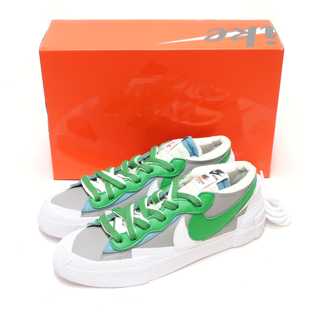 Nike Blazer Low Sacai Medium Grey Classic Green ナイキ ブレーザー ロー サカイ グレー グリーン ブレザー Dd1877 001 Selectshop Jp 通販 Yahoo ショッピング 일본구매대행 직구 사쿠라재팬