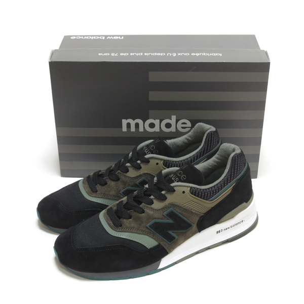 NEW BALANCE M997PAA BLACK/GREEN MADE IN USA M997 ( ニューバランス 