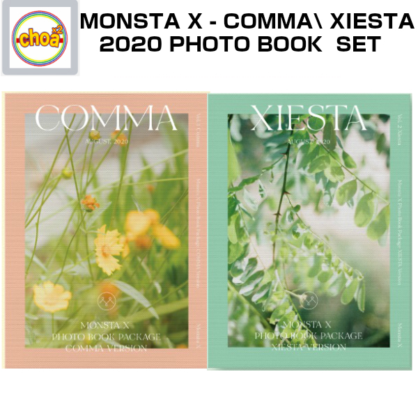 MONSTA X -COMMA + XIESTA SET / 2020PHOTO BOOK 몬스타엑스사진집