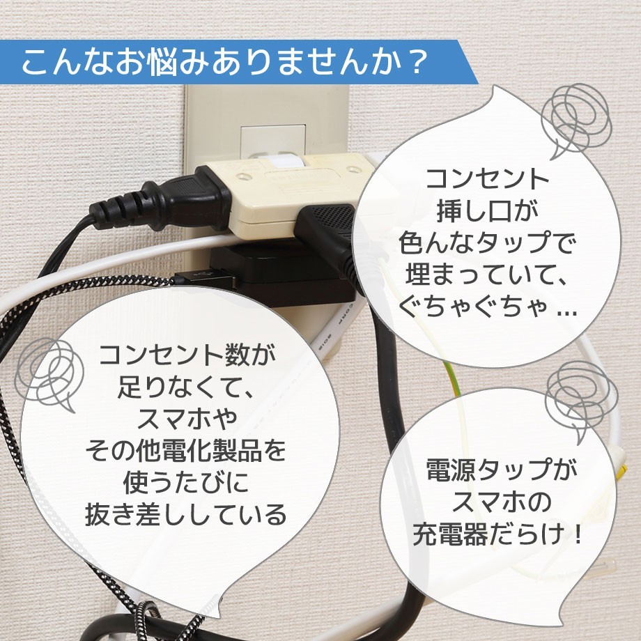 コンセント タップ Usb 1m スマホ 電源アダプタ Qc3 0 ハイブリッド 電源タップ 急速充電器 オシャレ Ac Usb ハブ Pd Iphone Android Galaxy Xperia Aquos Tap 町のお店 通販 Yahoo ショッピング 일본 미국구매대행 직구 4do