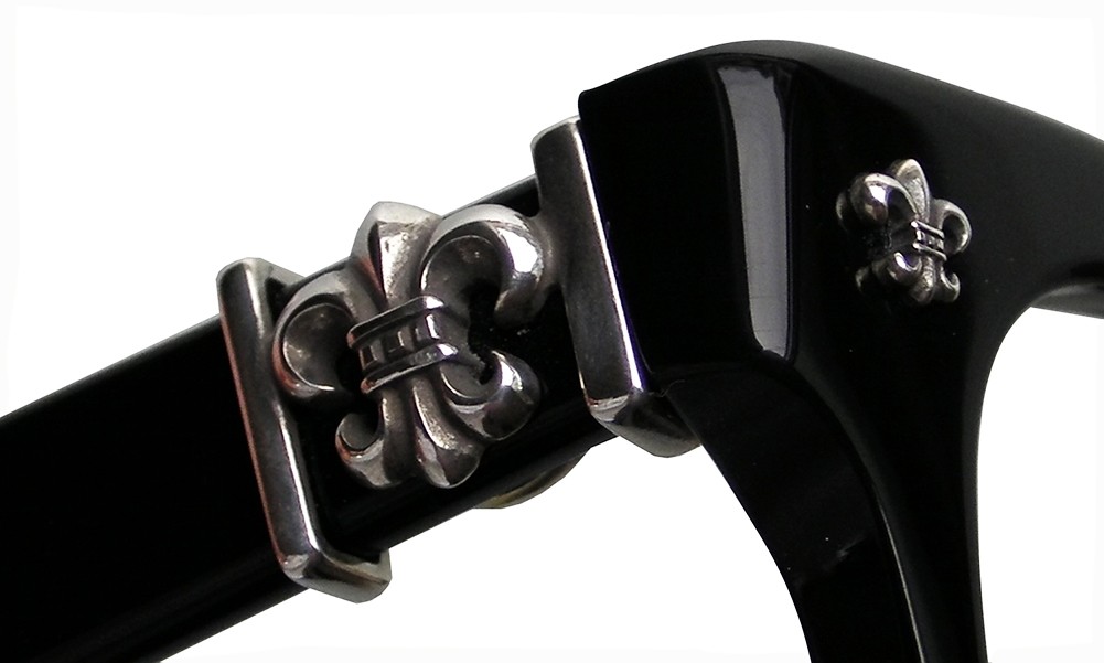CHROME HEARTS GITTIN ANY? BLACK 52-19-145 クロムハーツ アイウェア 