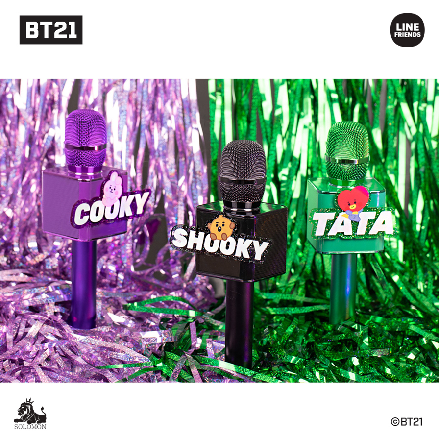 Bt21 公式グッズ ワイヤレスマイクスピーカー Wireless Mic Speaker 在庫あり 日本国内発送 Bt21 Rmc ソロモン 通販 Yahoo ショッピング 일본구매대행 직구 재팬스타일