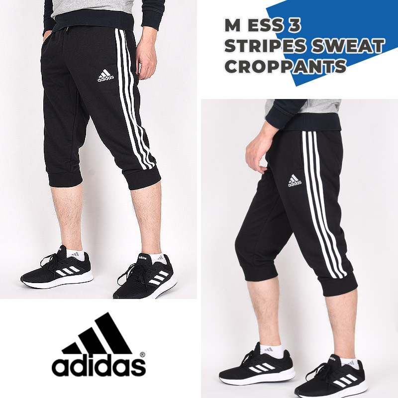 L アディダス 3ストライプス 7分丈パンツ クロップド スウェット メンズ 57 Off メンズ