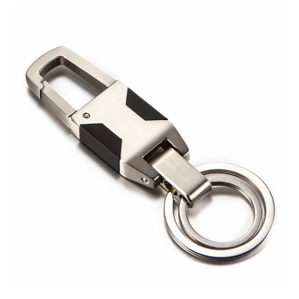 高級感漂うダブルリング Wリング式 Dos キーホルダー 高機能 カラビナフック オシャレ デザイン 車 家 鍵 グレー 0530 300gr Bagus 通販 Yahoo ショッピング 일본구매대행 직구 바이박스