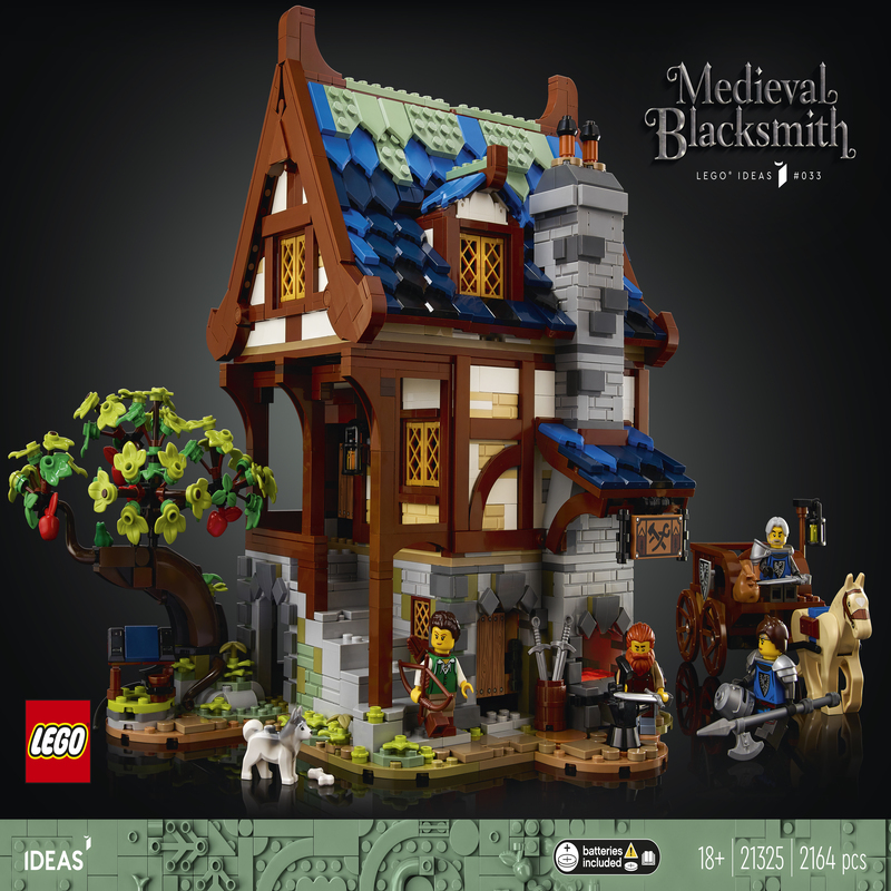 新品未開封】レゴ テクニック アイデア 中世のかじ屋 21325 elc.or.jp