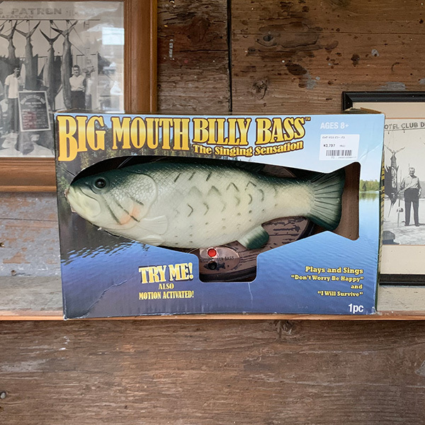 ビッグ マウス ビリー バス Big Mouth Billy Bass 歌って踊る ブラック
