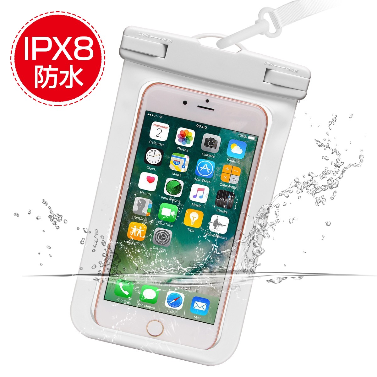 防水ケース スマホ用 防水ポーチ 防水等級ipx8 防水カバー 携帯 ケース 指紋認証 Iphone Android 6インチ以下全機種対応 水中撮影 お風呂 海水浴 水泳など適用 Tutuyo Paypayモール店 通販 Paypayモール 일본구매대행 직구 엔재팬