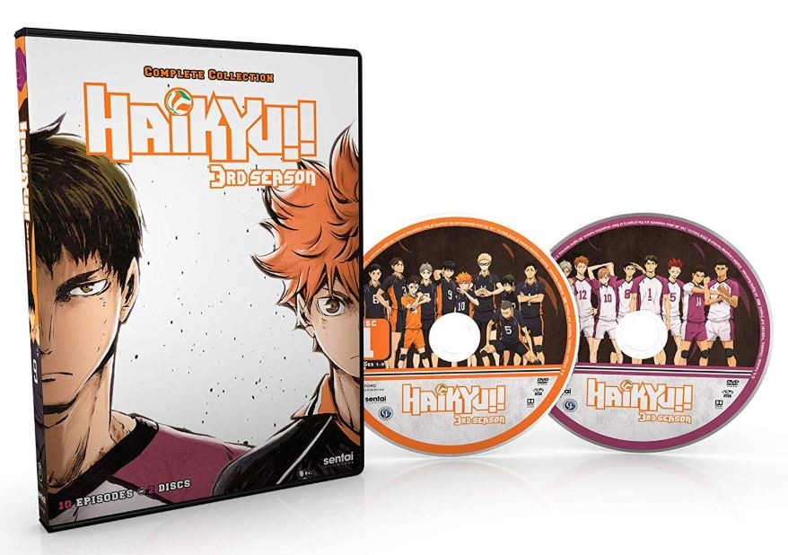 ハイキュー!! 烏野高校 VS 白鳥沢学園高校 DVD 東宝　DVD 3期 ハイキュー!! 烏野高校 VS 白鳥沢学園高校（第3期） 全10話BOX