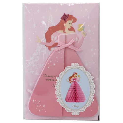 グリーティングカード ハニカム 多目的カード リトルマーメイド アリエル ディズニープリンセス ピンクドレス Apj 12 19cm Apj 雑貨 アートの通販店 ベルコモン 通販 Yahoo ショッピング 일본구매대행 직구 바이박스