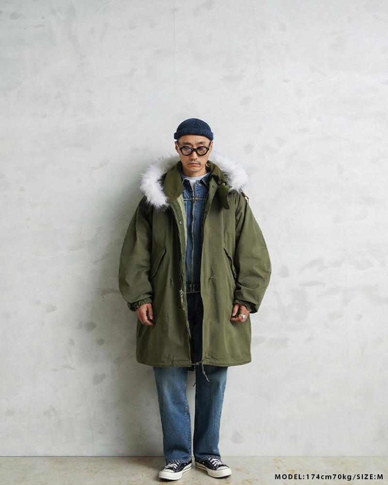 WAIPER.inc ワイパーインク 米軍 M-65 フィッシュテールパーカー