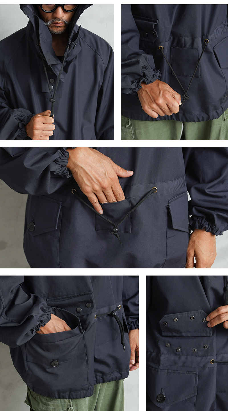 WAIPER.inc イギリス軍 ROYAL NAVY VENTILE SMOCK PARKA