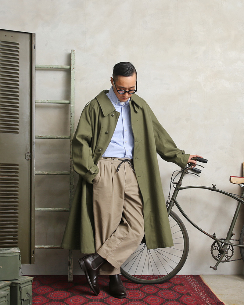 フランス軍　ピーコート WAIPER.inc（ワイパーインク）の「フランス軍 MOTORCYCLE COAT