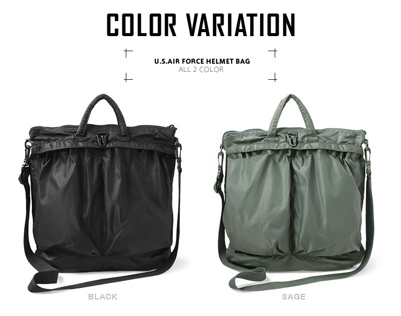 MILITARY 新品 米軍 U.S.AIR FORCE ヘルメットバッグ メンズ