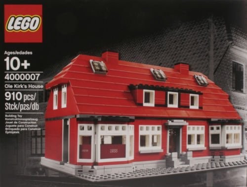 レゴ lego 4000007 オレ・カーク レゴ創業者の家 レゴ社員にのみに配布