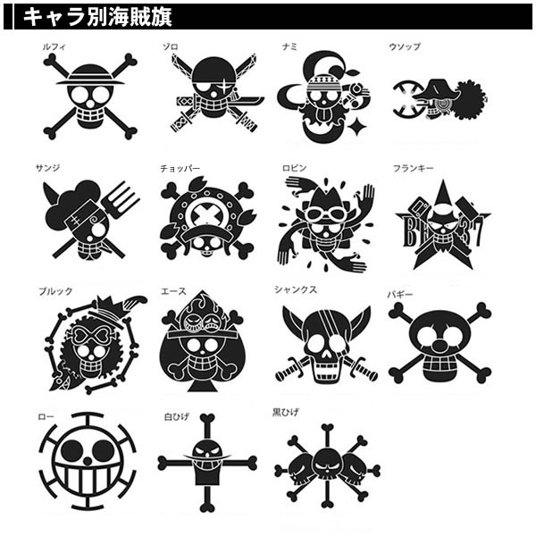 アニメ ワンピース ステッカー 公式 キャラクター別海賊旗 シルエットステッカー 30cm 50cmまで選べる Za Zpsy Opc カー用品と雑貨のゼンポー 通販 Yahoo ショッピング 일본구매대행 직구 헤이재팬